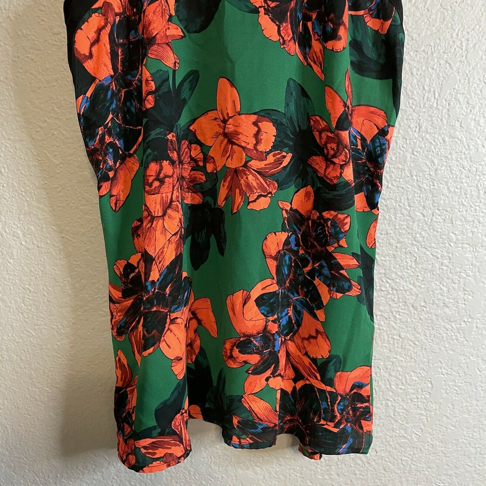 Floral Blouse Tie Back Top