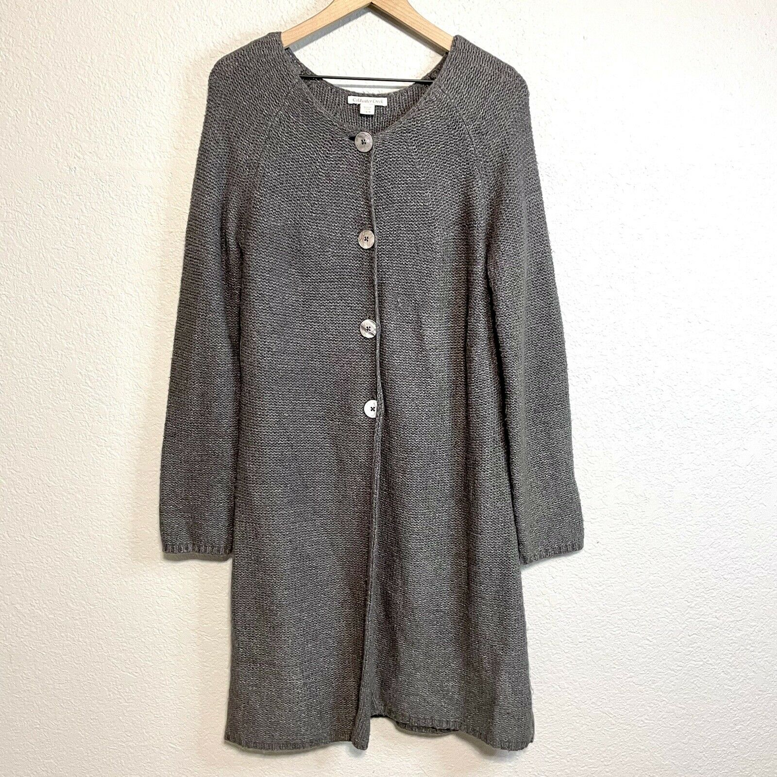 Midi Button Cardigan