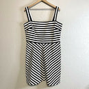 Striped A-Line Dress-2