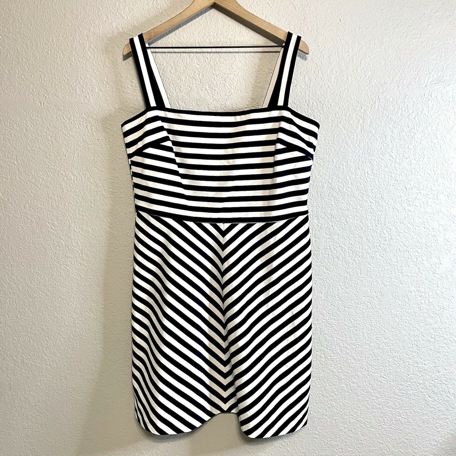 Striped A-Line Dress