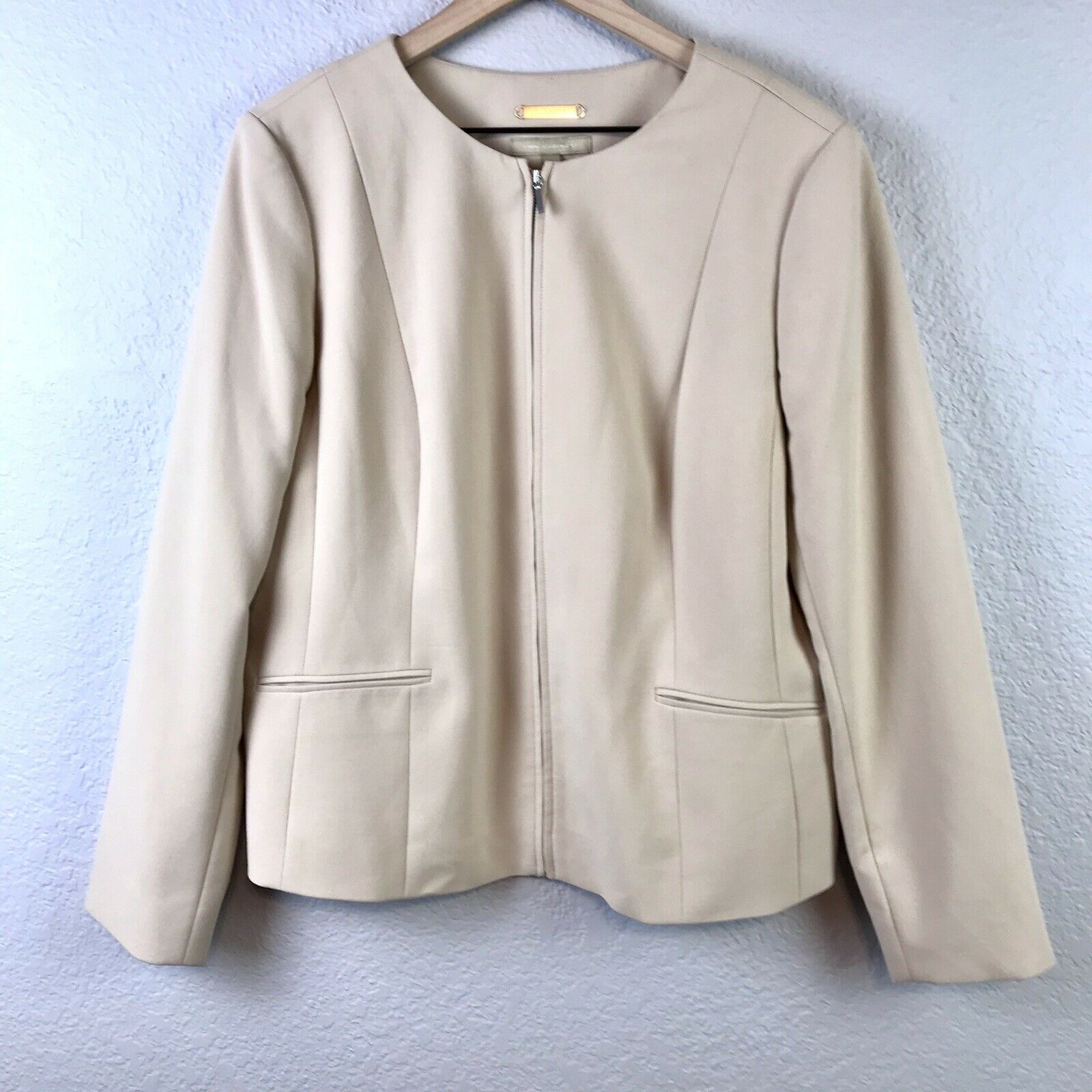 Full Zip Blazer Jacket