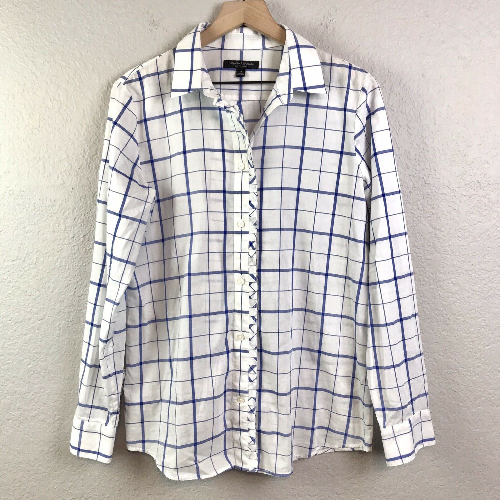 Window Pane Plaid Button Down Shirt